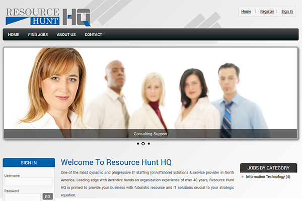 Resource Hunt HQ